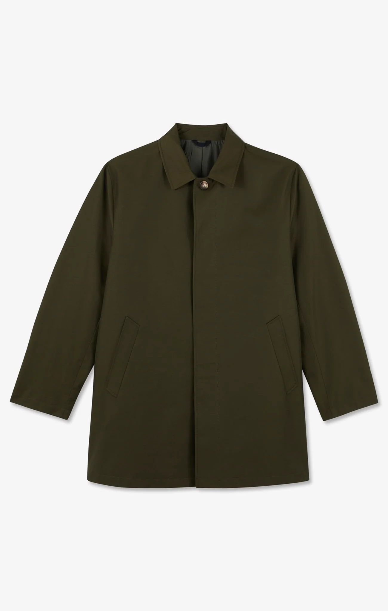 Imperméable uni kaki - Image 2
