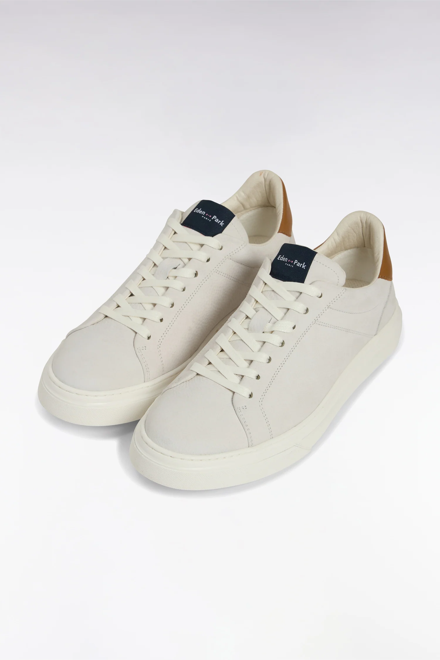 Baskets basses en cuir blanc - Image 4
