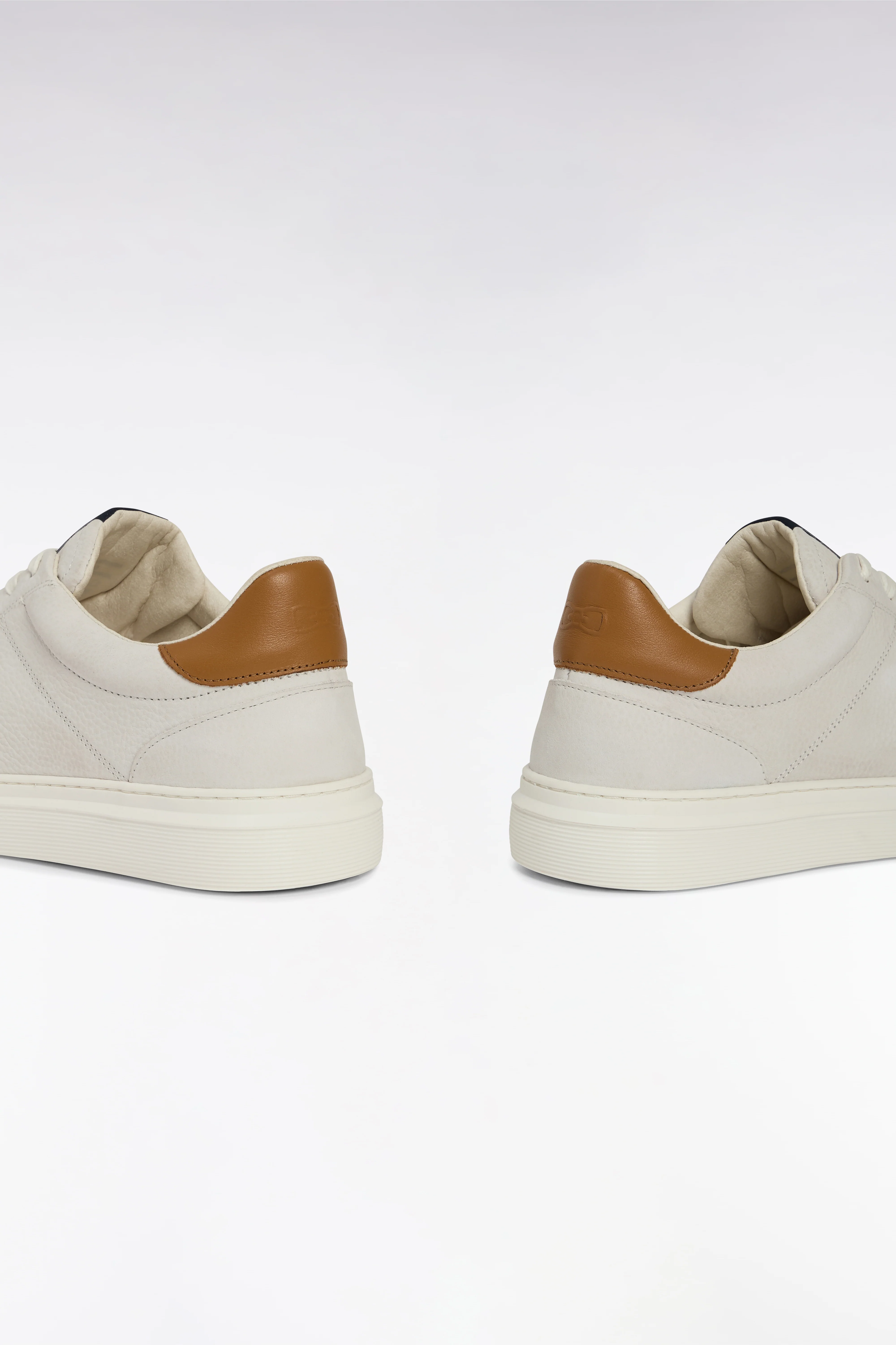 Baskets basses en cuir blanc - Image 6
