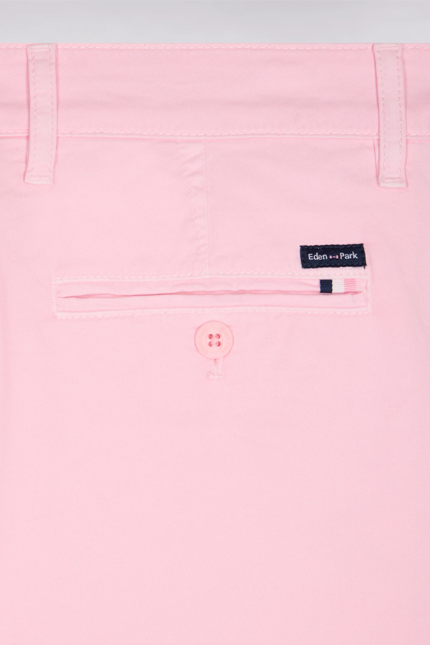 Bermuda chino en gabardine stretch rose - Image 6