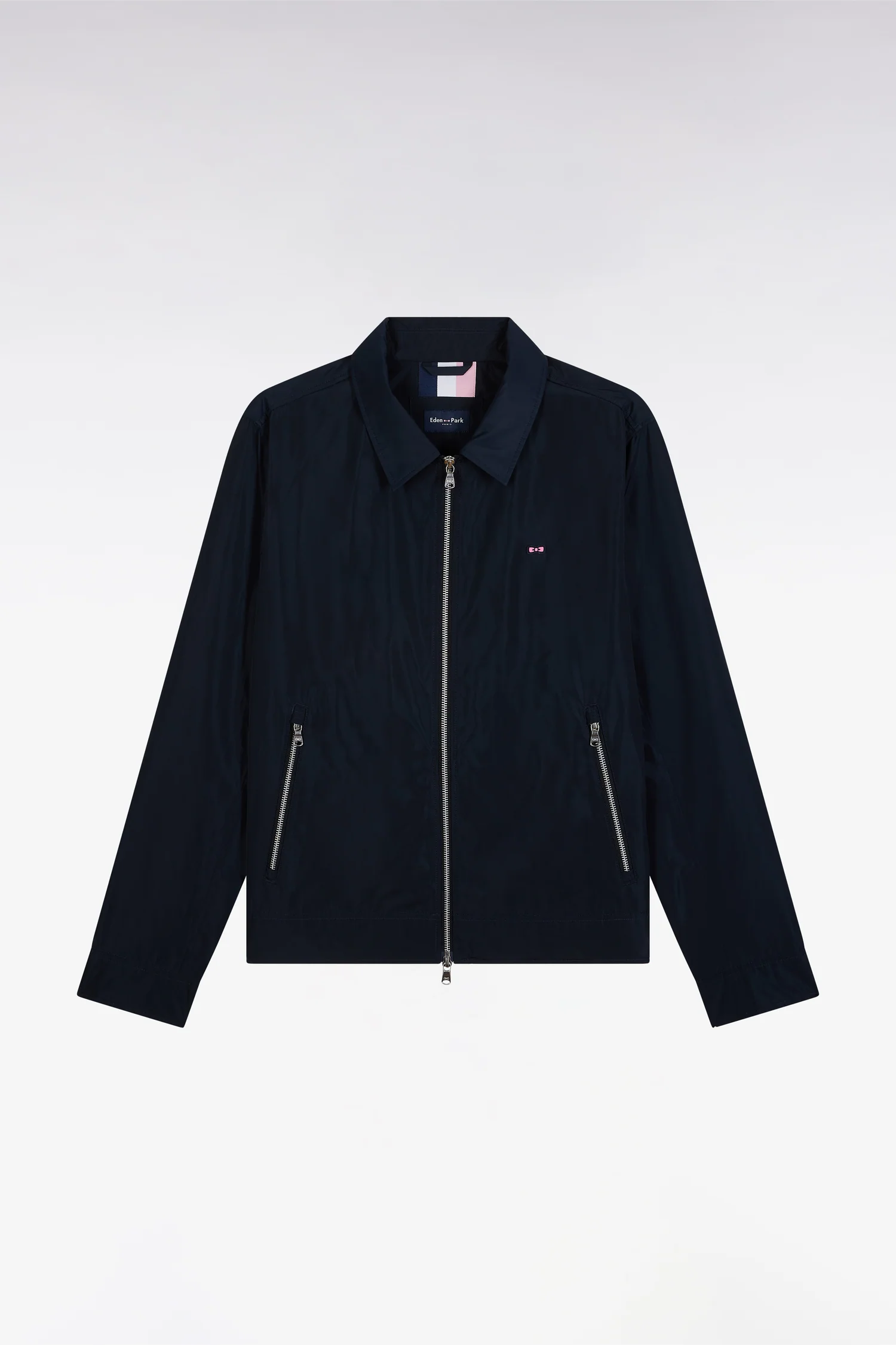 Blouson zippé bleu marine - Image 2