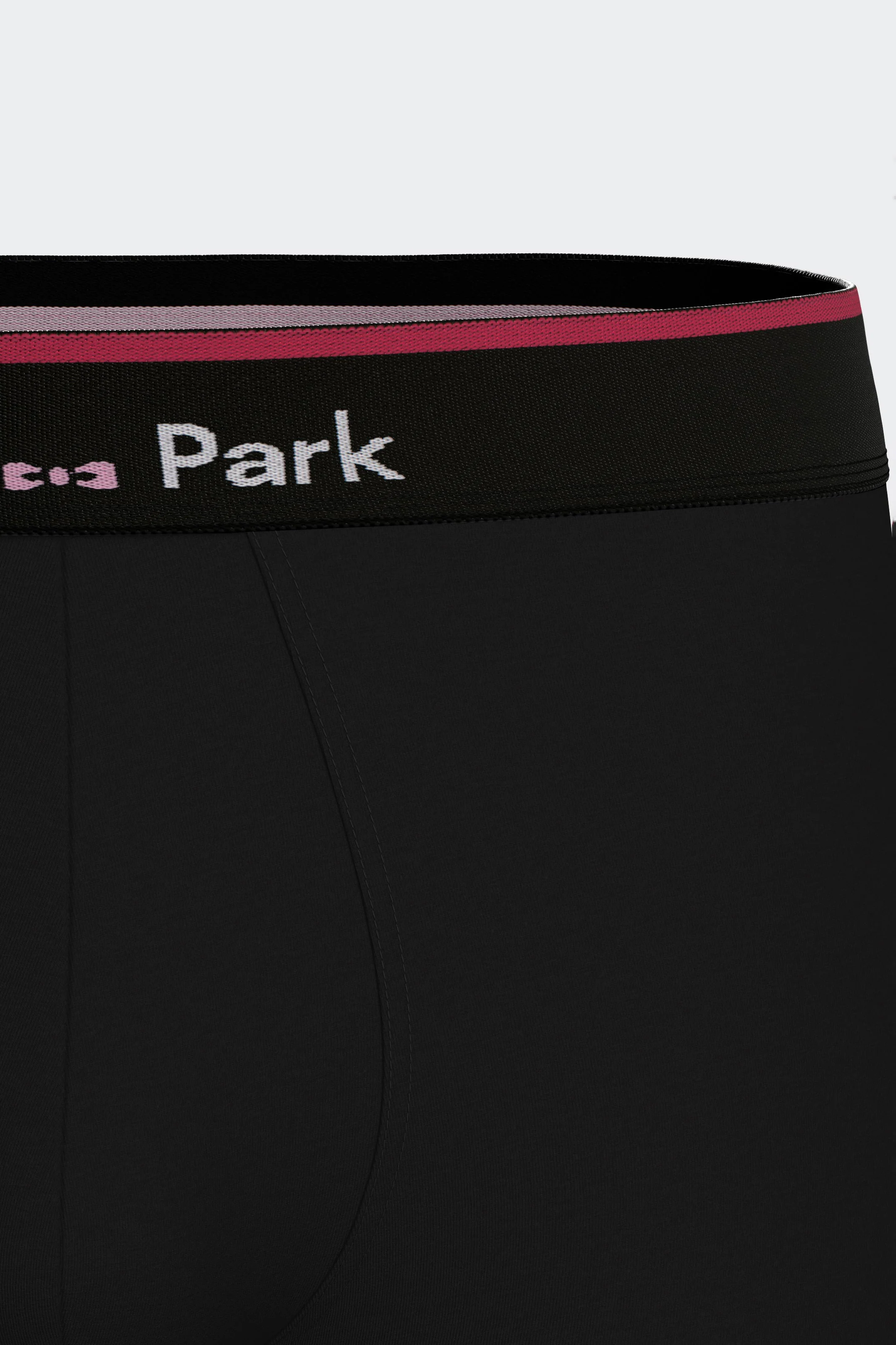 Boxer en jersey de coton stretch noir - Image 2