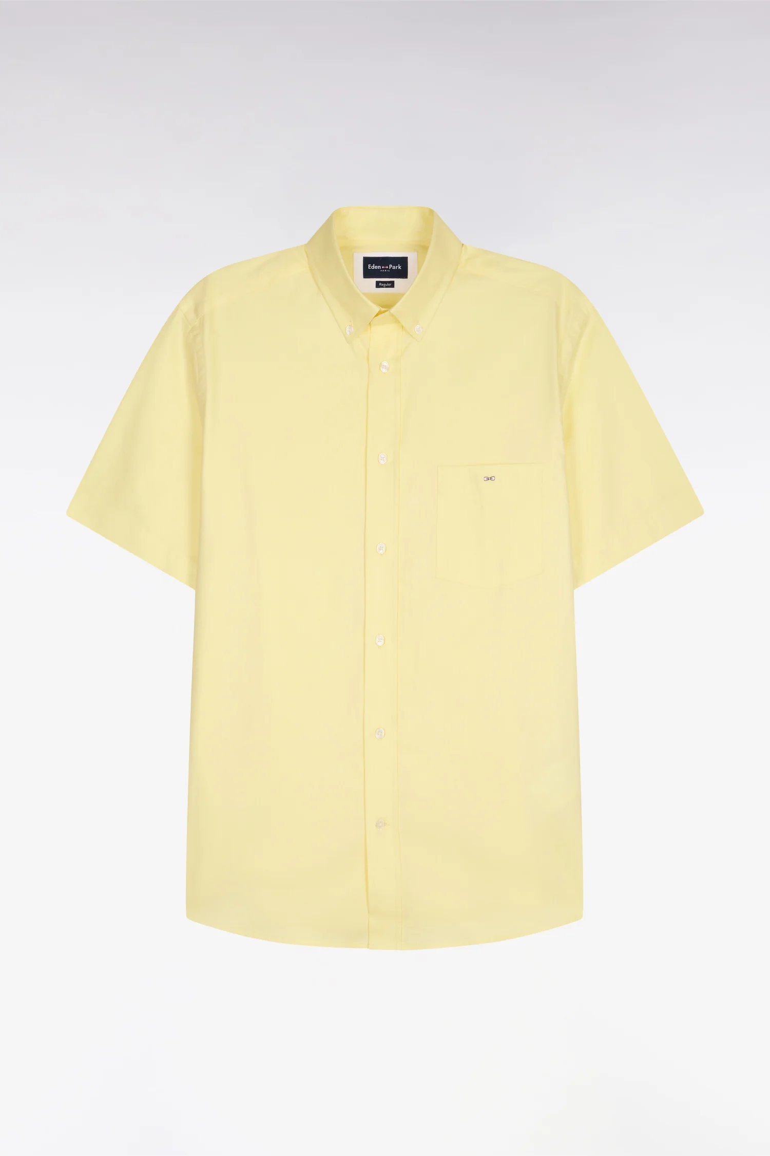 Chemise Ă manches courtes en coton fil teint jeune - Image 2