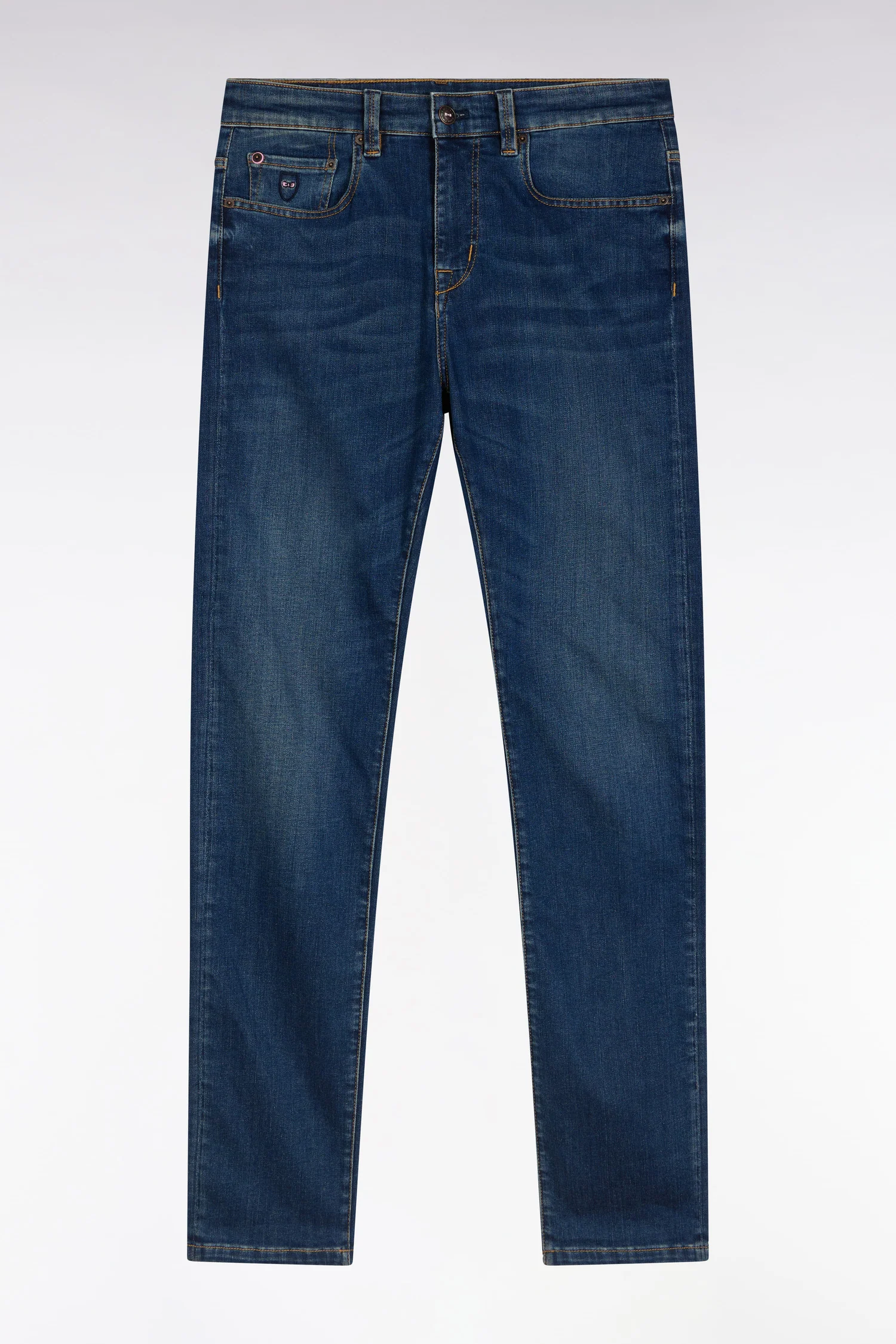 Jean 5 poches en denim stretch brut coupe slim - Image 2