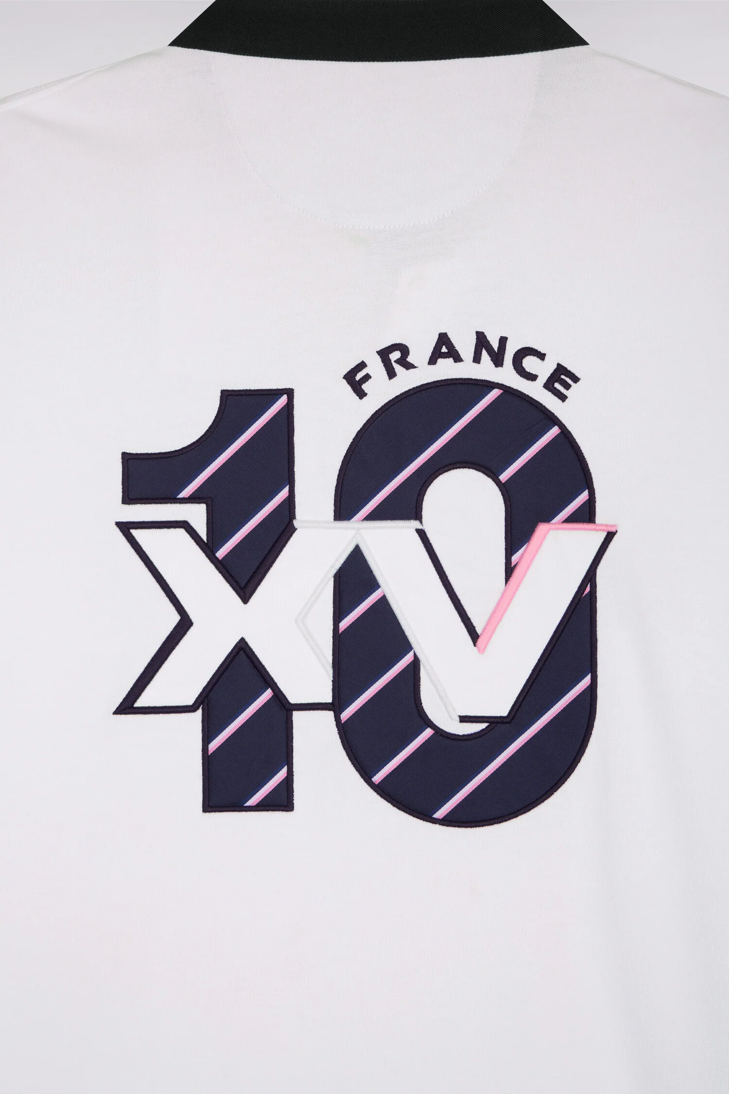 Maillot Ă manches courtes XV de France en coton blanc coupe regular - Image 6