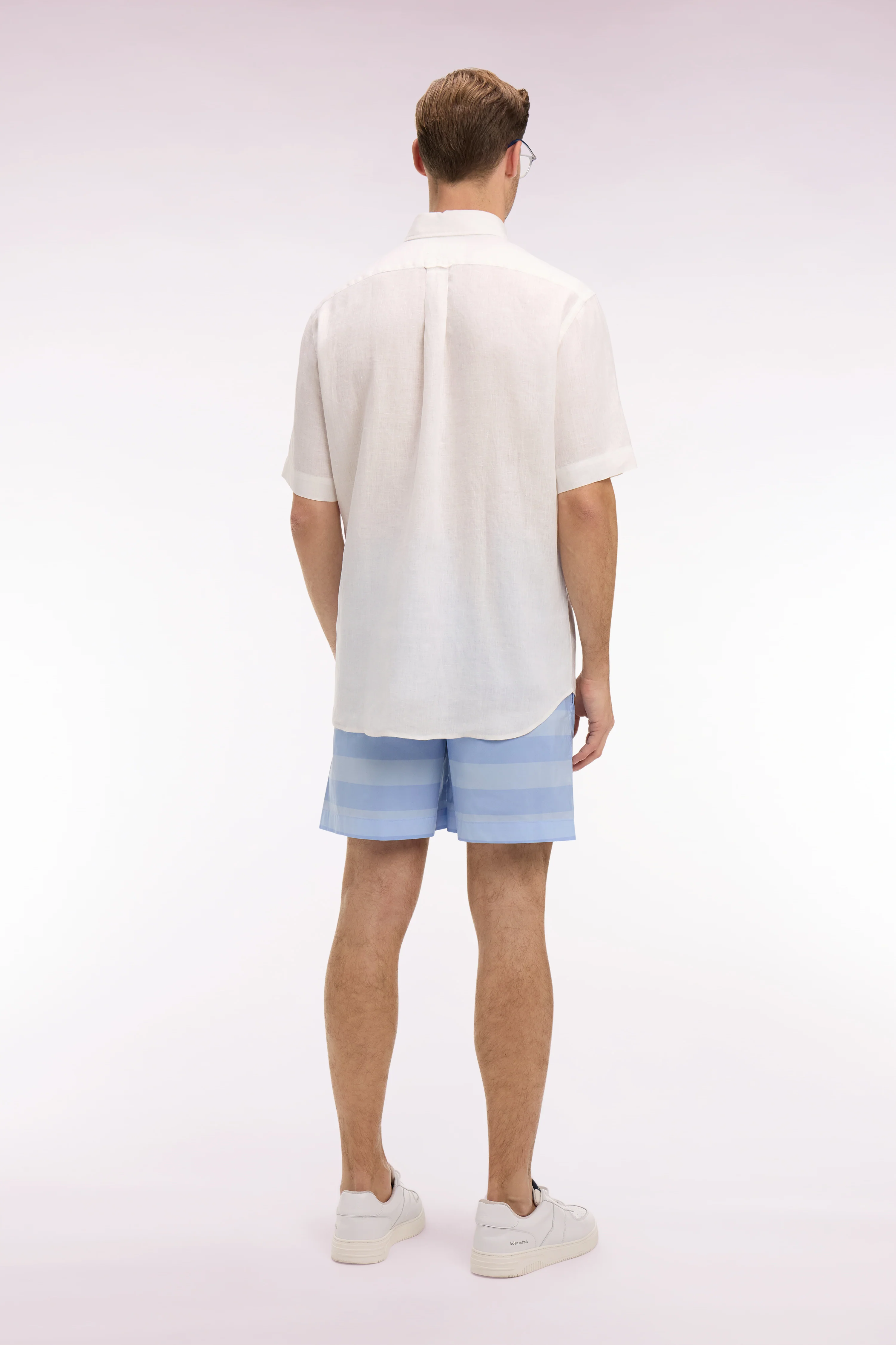 Maillot de bain Ă rayures bleu ciel - Image 5