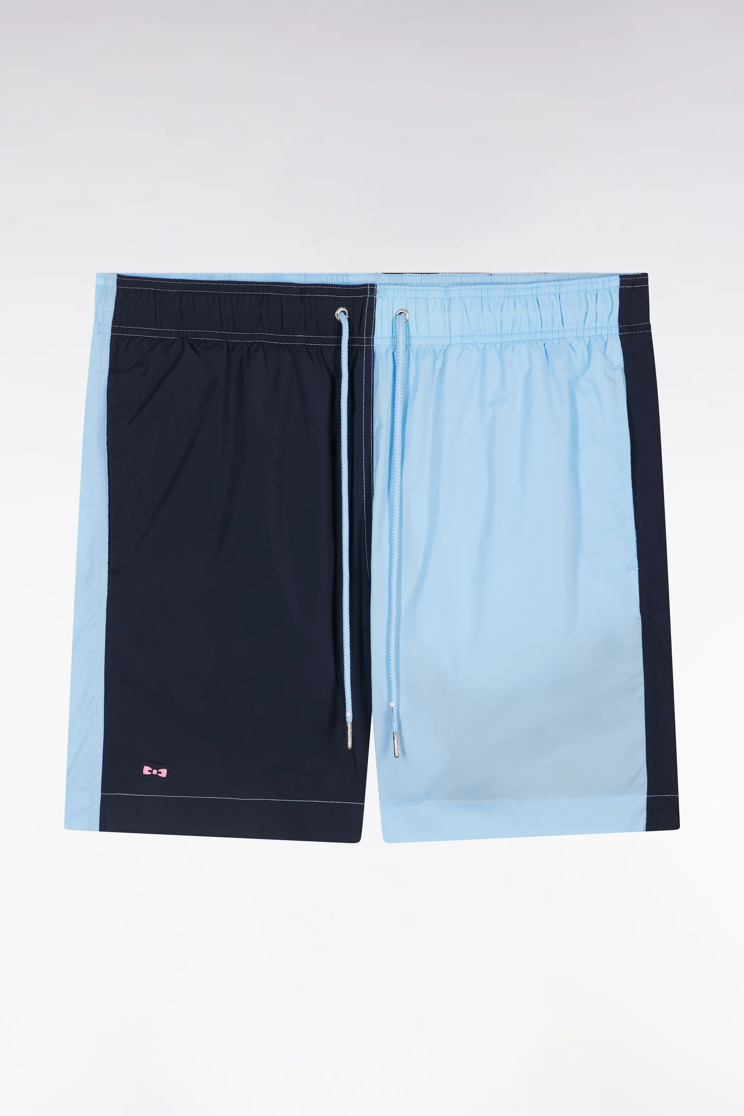 Maillot de bain bicolore ciel et marine - Image 2