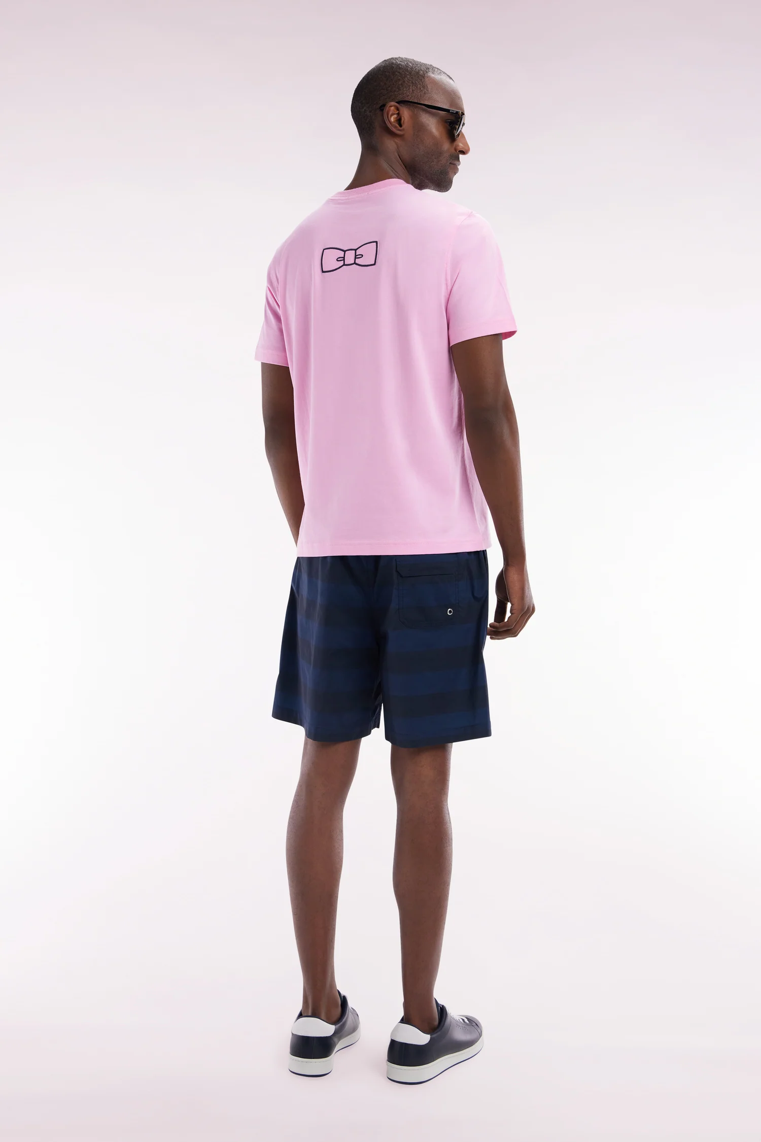Maillot de bain cerclé marine - Image 4