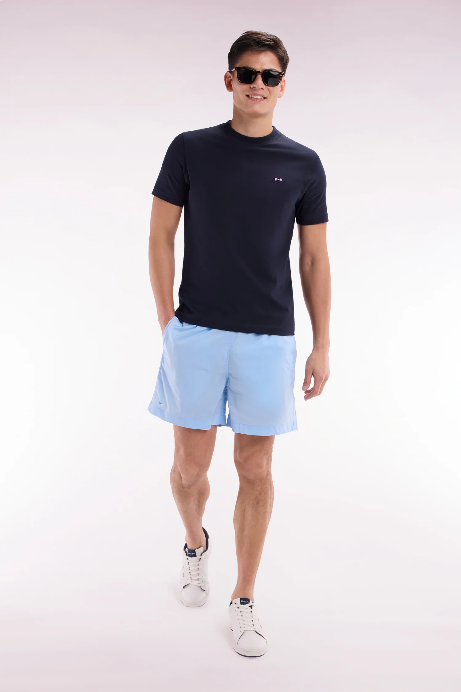 Maillot de bain uni ciel - Image 3