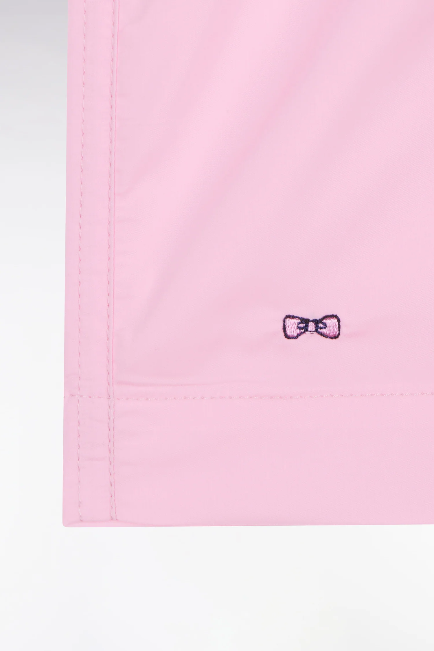 Maillot de bain uni rose clair - Image 6
