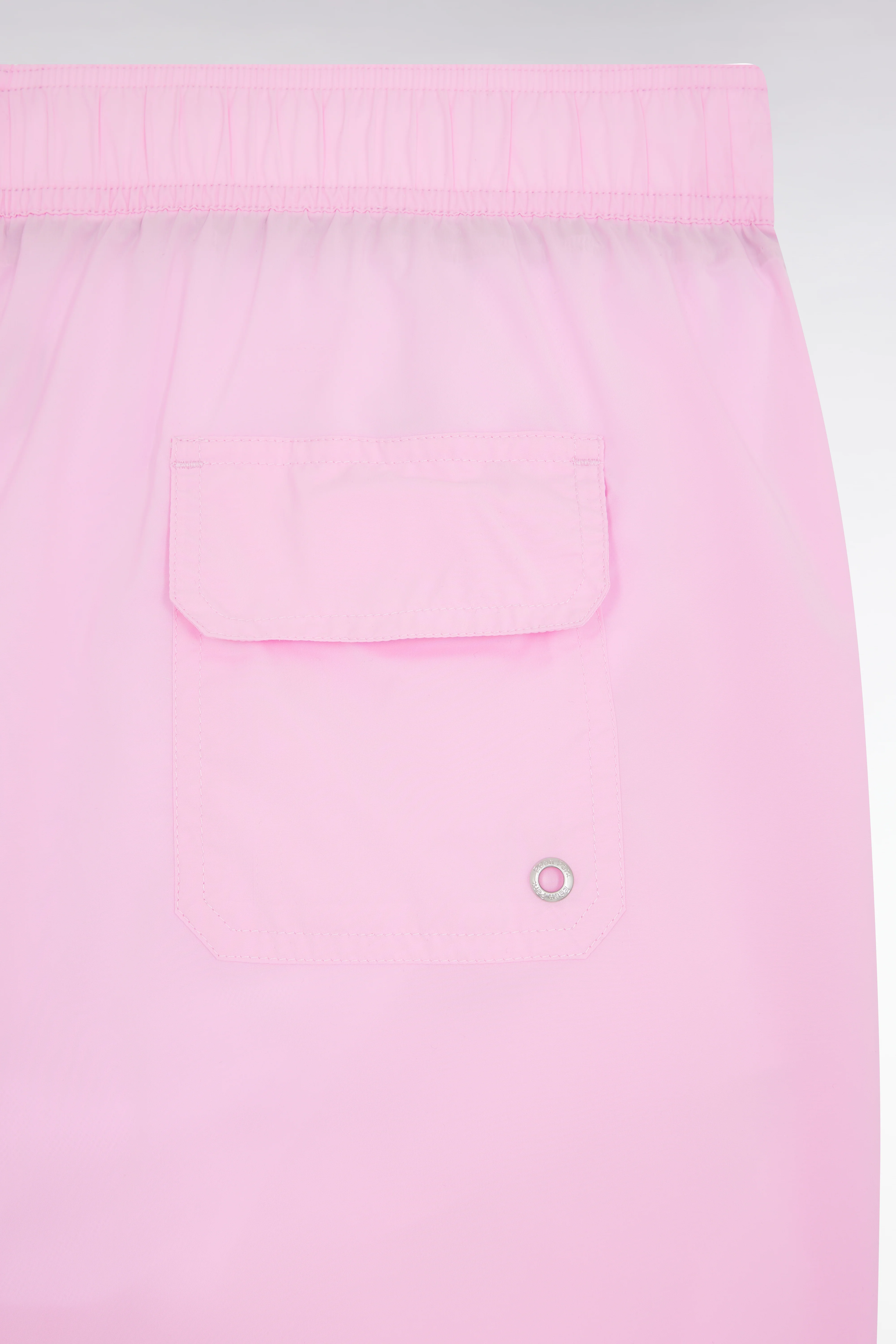 Maillot de bain uni rose clair - Image 7