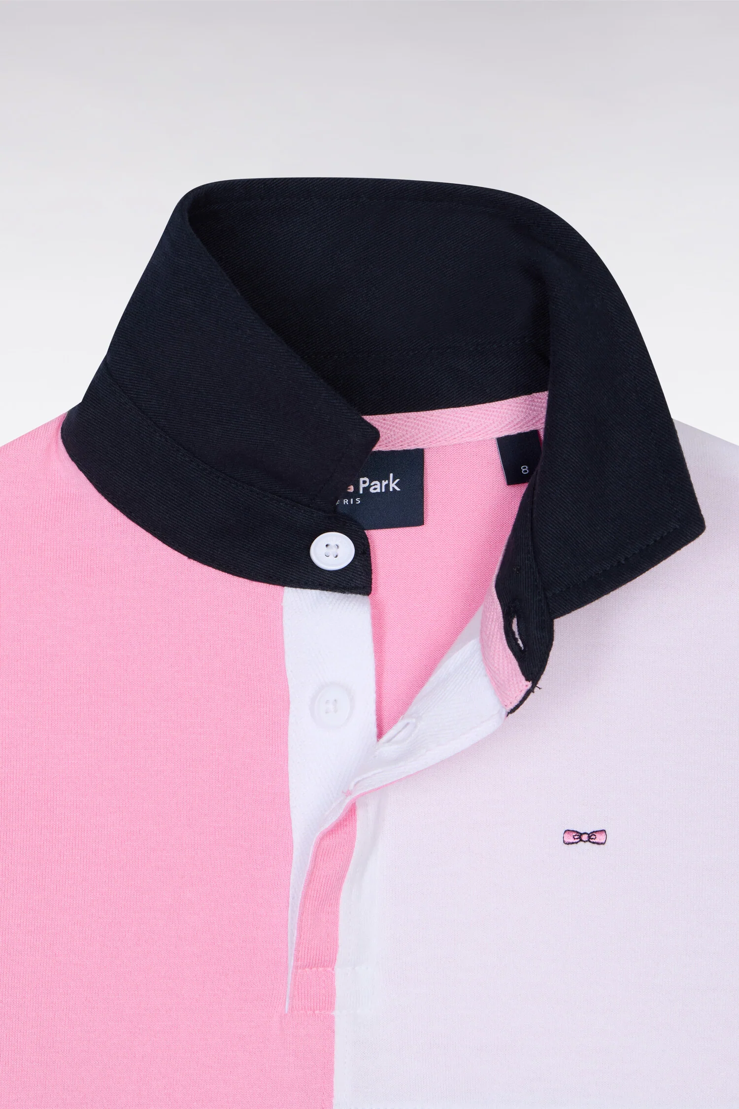 Maillot de rugby à manches longues en coton Pima colorblock - Image 2