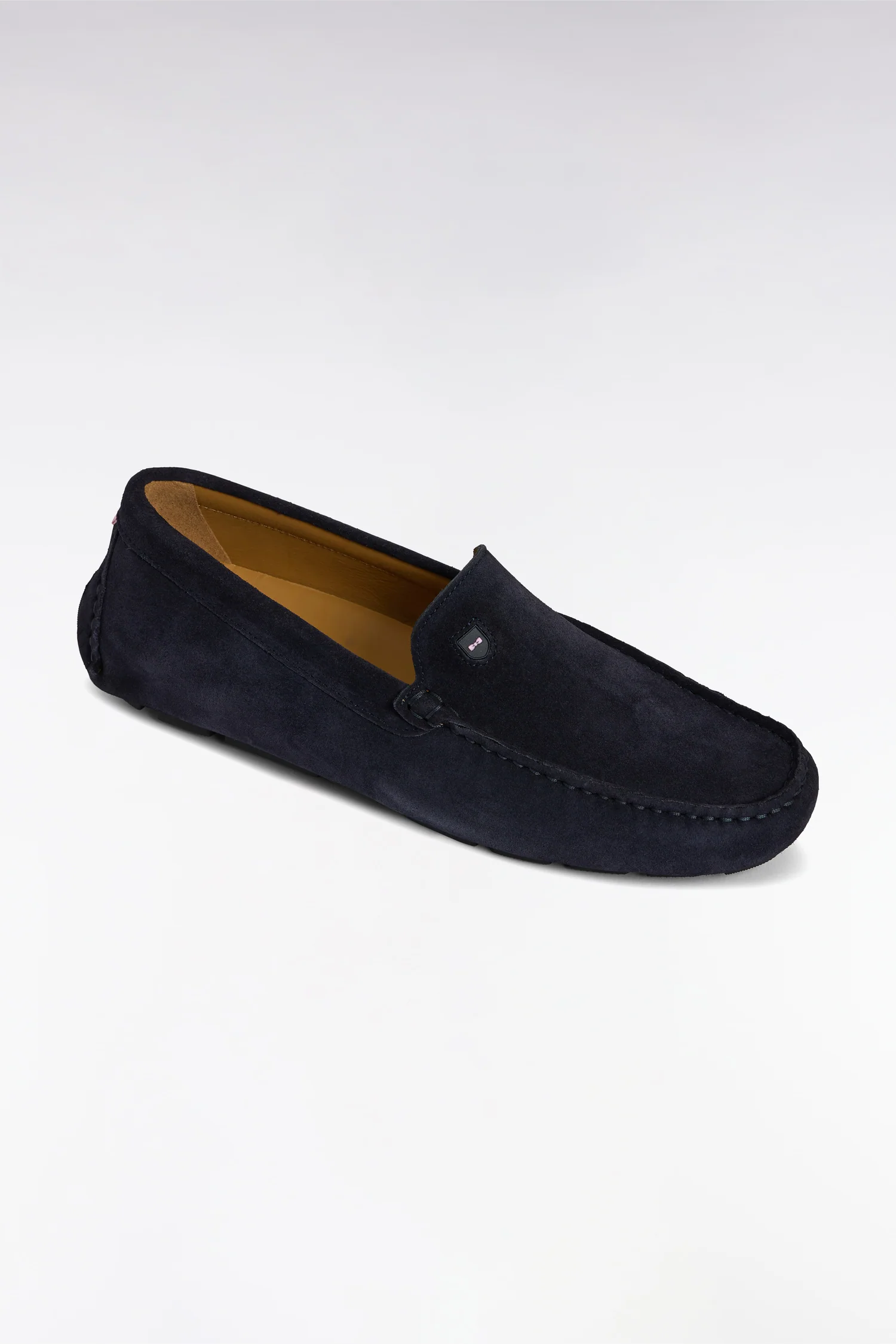 Mocassins en cuir suédé marine - Image 4