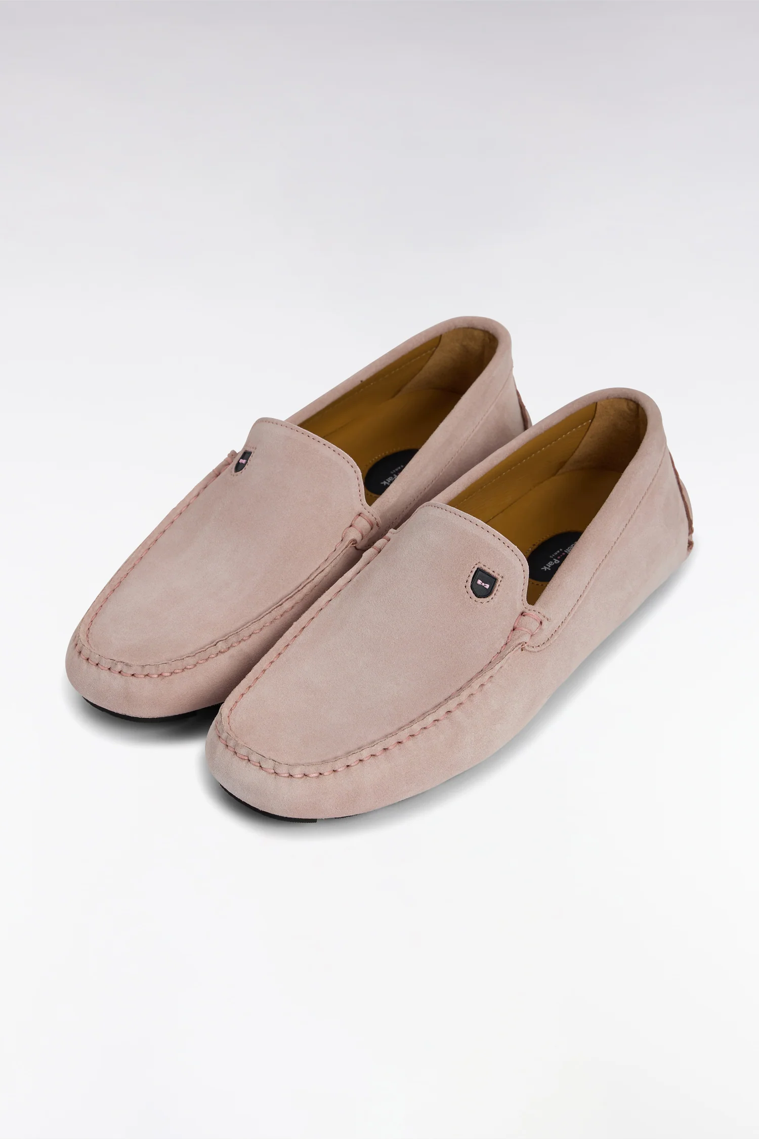 Mocassins en cuir suédé roses - Image 4