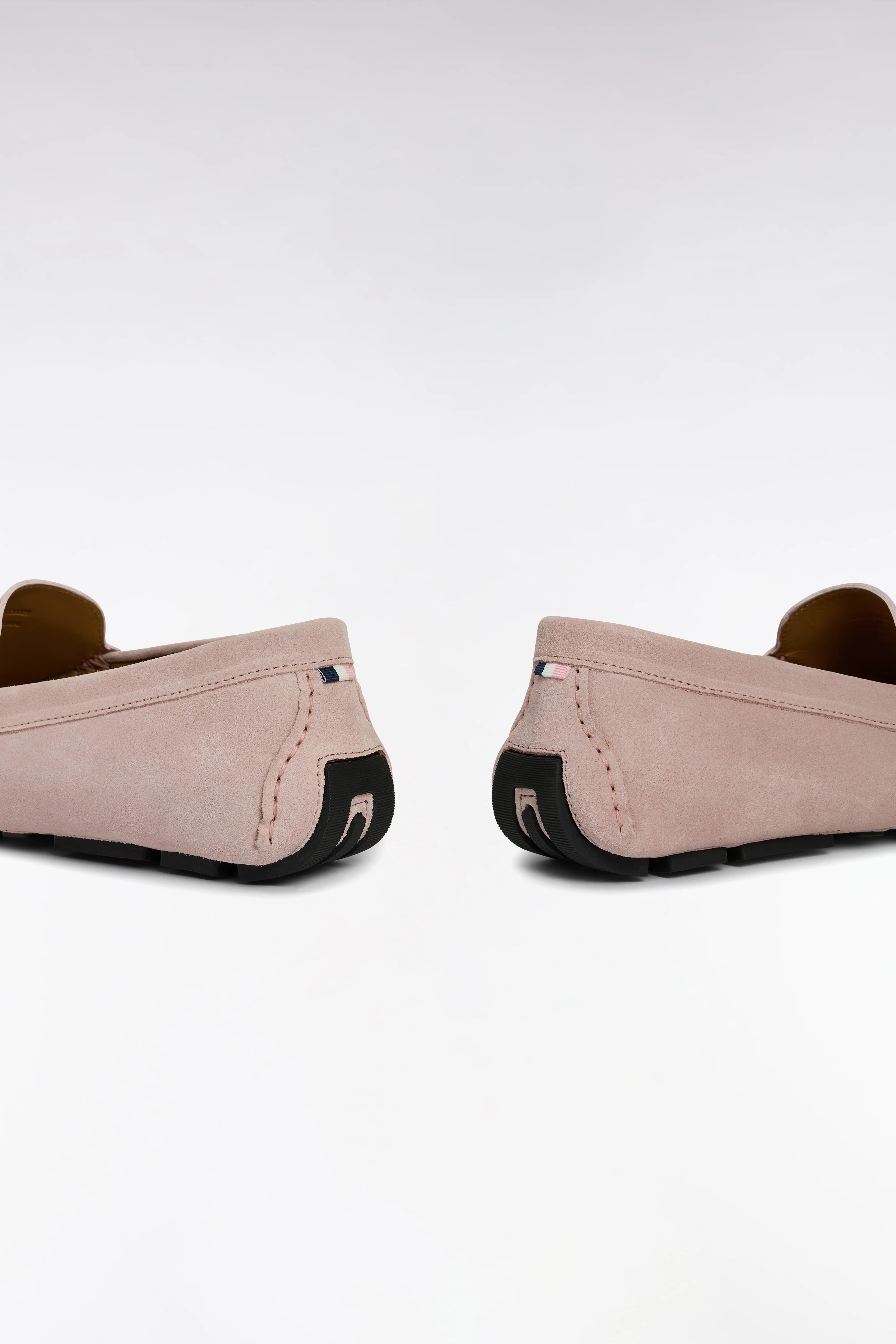 Mocassins en cuir suédé roses - Image 6