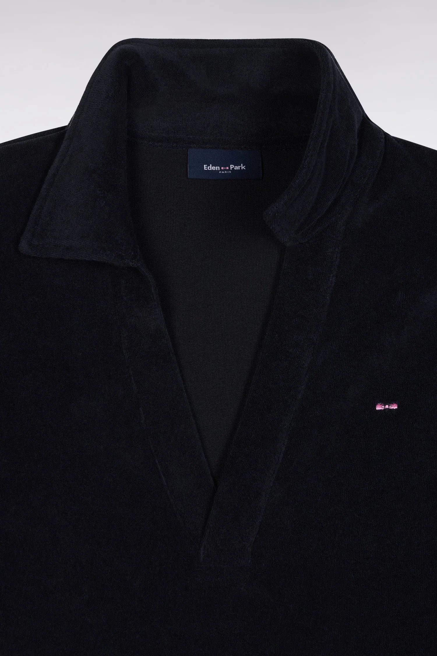 Robe maillot bleu marine coupe décontractée - Image 6