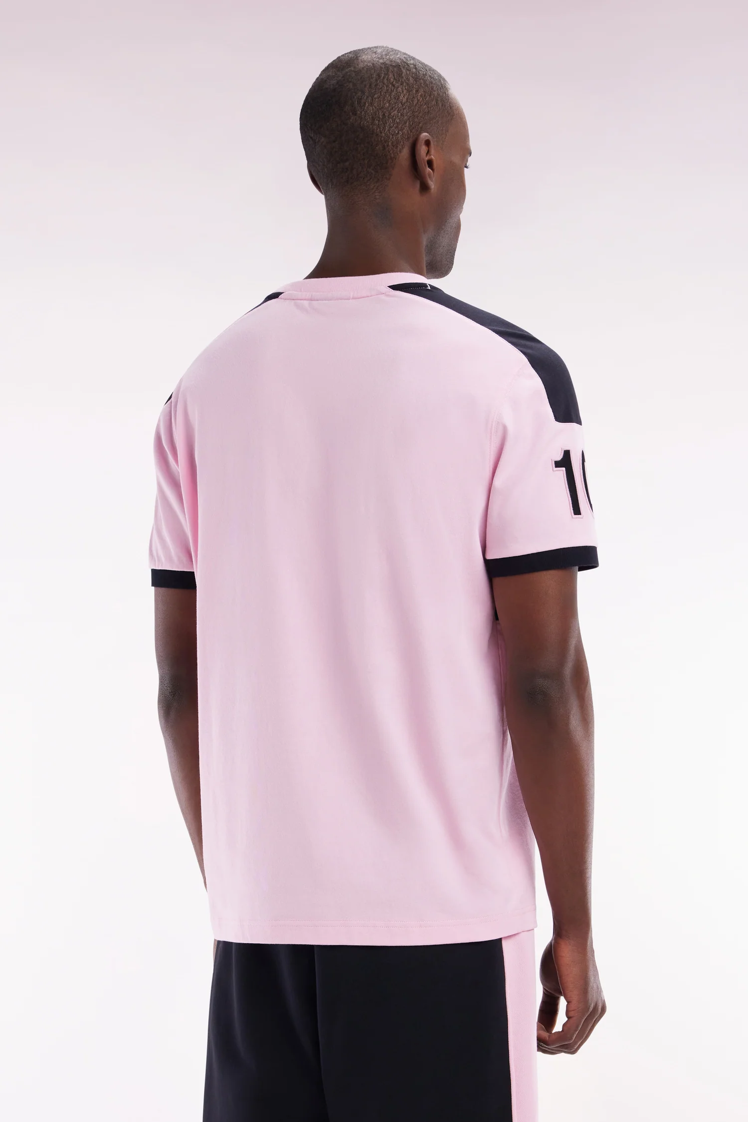 T-shirt Nouvelle Zélande en coton rose coupe décontractée - Image 4