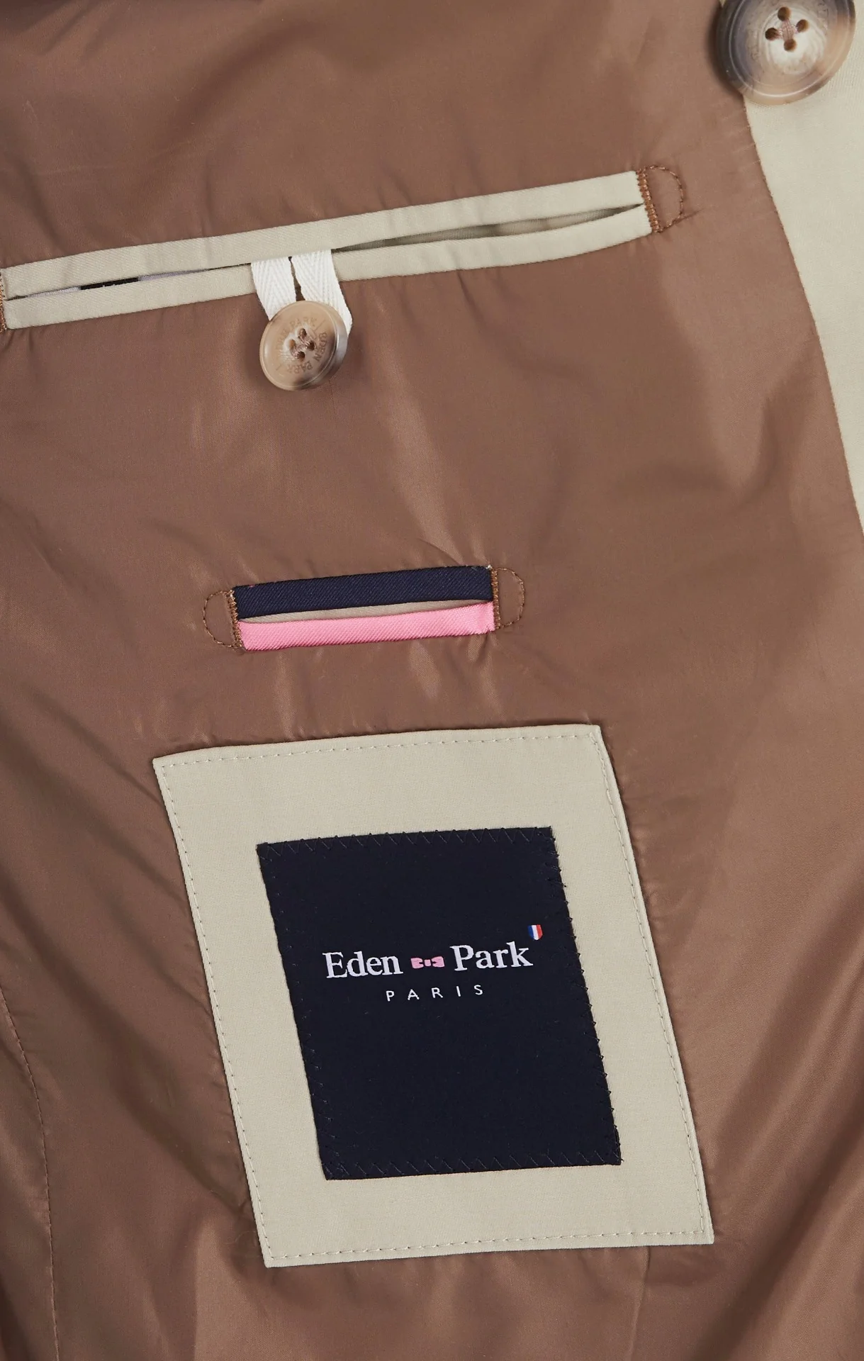 Trench coat déperlant beige - Image 4